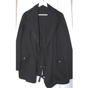 Black Canvas Jacket